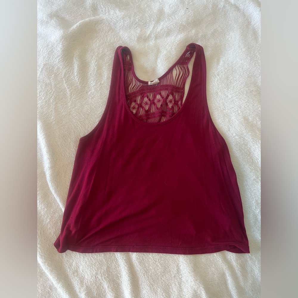 Cute loose tank top size large